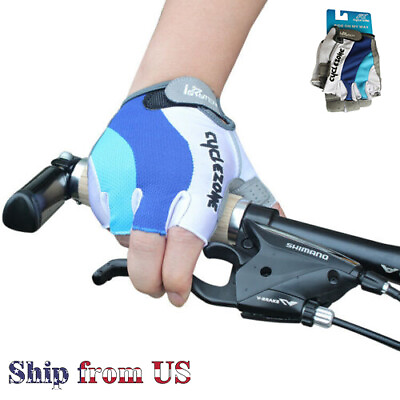 #ad #ad Sports Cycling Bike Bicycle Motorcycle Half Finger Gel Gloves Fitness Outdoor US $11.99