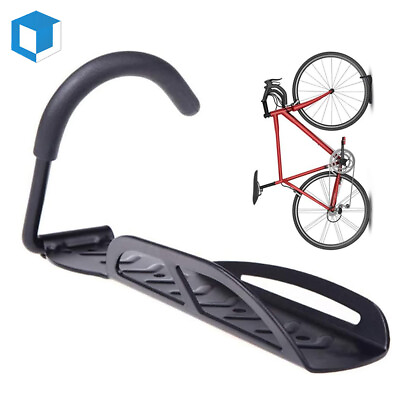 #ad Bike Rack Wall Mount Heavy Duty Bicycle Hanger Hook Vertical Storage Indoor $12.99