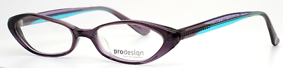 #ad PRODESIGN 4th Dimension 4601 3922 Purple Girls Kids Cat Eye Eyeglasses 48 16 140 $45.99