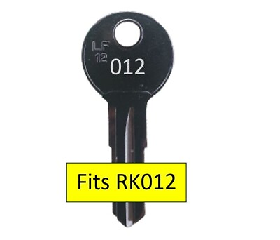 012 or RK012 Key Fits Rhino Roof Rack or Pod FREE POST AU $12.95