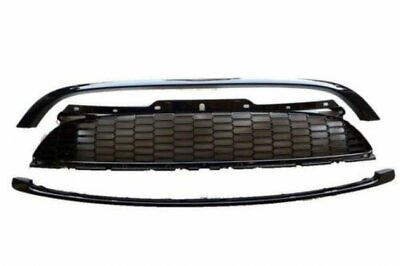 #ad Fits Mini Cooper S R56 Mk2 07 09Glossy Black Sport Front Mesh Hood Grille Grill $164.99