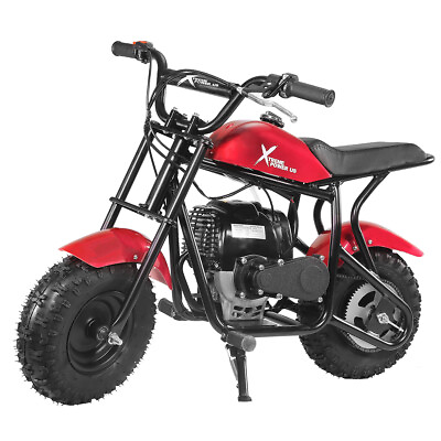 #ad Pocket Bike Pit 40cc Mini Dirt Bike Motorcycle Gas Power for Kids amp; Teens Red $299.99
