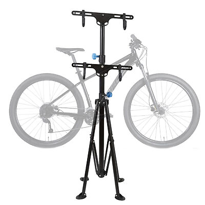 #ad Portable Bike Repair Lift Stand Floor 360 Rotating Quick Release Arm Foldable $68.00