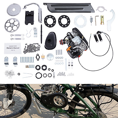4 stroke Motorized Bicycle Kit OHV Bike DIY Modified 100cc Gas Engine Motor Kit $289.00