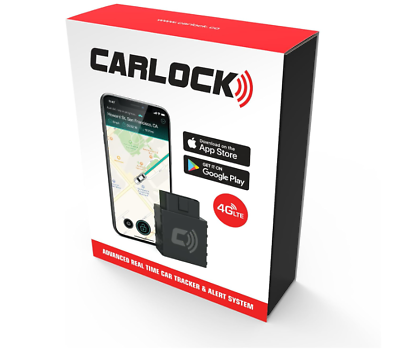 #ad CARLOCK anti Theft Car Device Real Time 4G Car Tracker amp; Car Alarm System $62.95