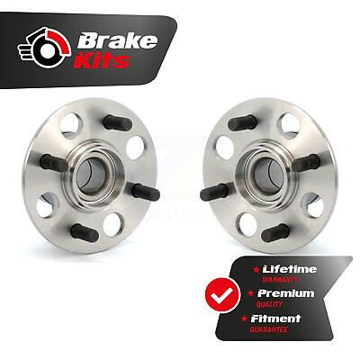 #ad Rear Wheel Bearing And Hub Assembly Pair For 2007 2014 Honda Fit GAS engine $64.08