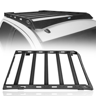 #ad Top Roof Rack Luggage Baggage Carrier Steel For 2007 2013 Toyota Tundra Crewmax $299.34