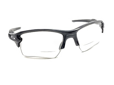 #ad Oakley Flak 2.0 Black Half Rim Wrap Sunglasses Frames 59 12 133 Sports Men $94.99