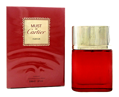 #ad Must De Cartier by Cartier 1.6 oz. 50 ml. PARFUM Spray for Women. New Sealed Box $139.99