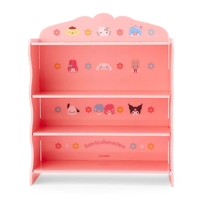 #ad Sanrio Characters Mini Rack Storage Cabinet Organizer $42.74