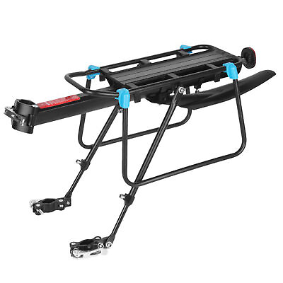 #ad #ad Quick Release Bicycle Cargo Rack Adjustable Bike Rear Rack W Fende 110Lbs P1Q6 $43.96