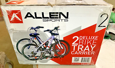 #ad #ad Allen Sports Easy Load Deluxe 2 Bike Bicycle Hitch Rack XR200 Black Open Box $199.99
