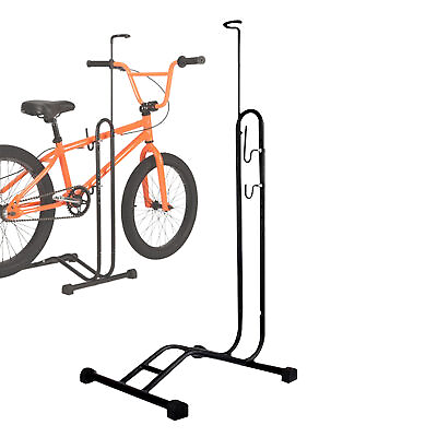 #ad Upright Bike Stand Premium Vertical Adjustable Bicycle Floor Parking Rack Stand $35.62