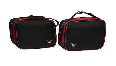 #ad Pannier Liner Inner Luggage Bags for Bike BMW R1200RT Expandable Red Black Pair GBP 39.99