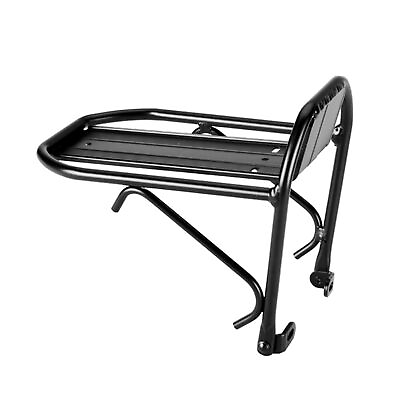 #ad Aluminum Alloy Bike Front Rack Max Load 44lb Luggage Touring Carrier Rack W4J5 $18.31