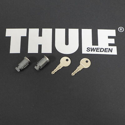 #ad #ad Thule 2x Ersatzschlüssel Schloß Stahl N176 für Dachträger Boxen Fahrradträger EUR 19.80
