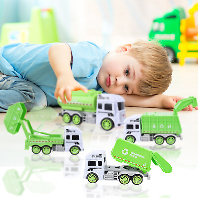 #ad #ad Garbage Truck Toys For Boys Gift Sanitation Car Boys Toys $11.48