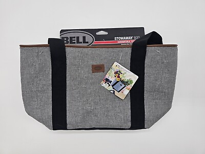 #ad #ad Bell Bike Handle Bar Gray Bag Stowaway 600 Convertible Tote Bag BRAND NEW $116.89