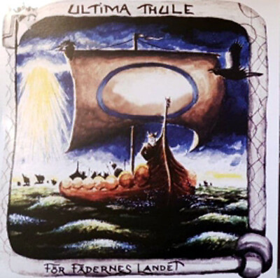 #ad #ad Ultima Thule For Fäderneslandet LP Record Yellow Vinyl oi music viking rock $34.99