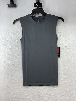 #ad #ad BSN Sports Men#x27;s 2 Pack Tank Top Grey Size Large $29.99