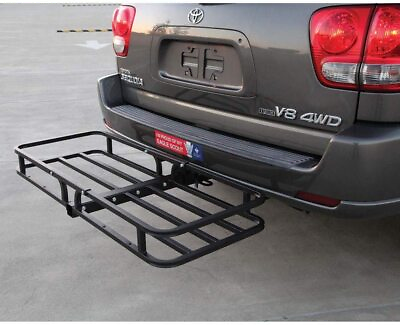2 1 Roof Top and Hitch Mount Cargo Carrier 2 in 1 Travel Cargo Carrier for $59.99