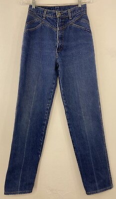 #ad Vtg Rockies Rocky Mountain Bareback Jeans 29 9 Long High Waist Western 31”inseam $54.00