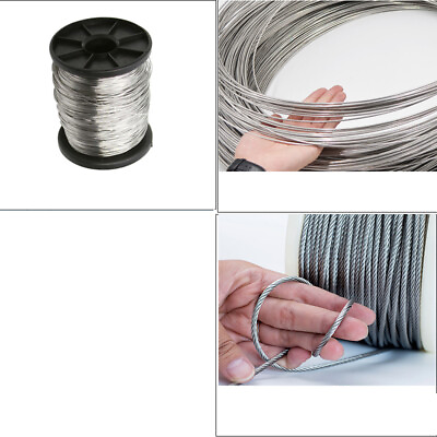 #ad #ad Stainless Steel Spring Steel Wire Soft Hard Dia 0.1mm 3.0mm DIY Accessories $159.35