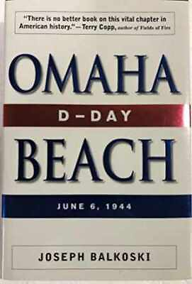 #ad Omaha Beach: D Day June 6 1944 Hardcover by Balkoski Joseph Good $8.90