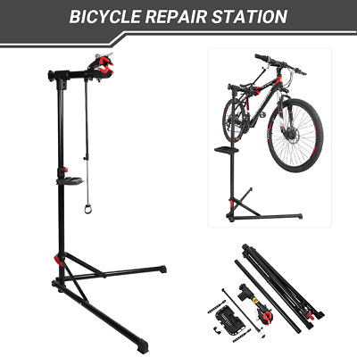 Heavy Duty Bike Bicycle Maintenance Mechanic Repair Tool Rack Work Stand Holder $53.00