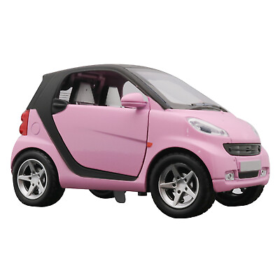 #ad 1:32 Model Car Toy Vehicle Kids Gifts With Soundamp;Light For Smart ForTwo Pink $22.99