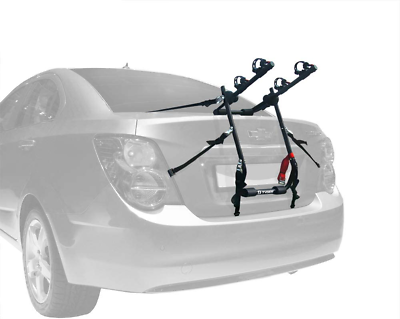#ad #ad Black 2 Bike Trunk Mount Bicycle Carrier Rack $112.99