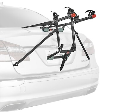 #ad #ad Deluxe 2 Bicycle Trunk Mounted Bike Rack Carrier 35 lbs per bike capacity $39.99