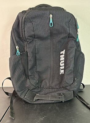 #ad THULE 25L Crossover Backpack Laptop Daypack Black A8 $50.00