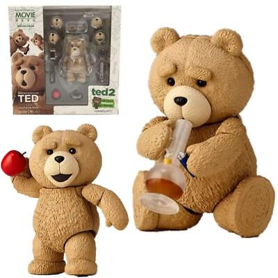 #ad #ad For TED 2 Movie Teddy Bear 10CM Boxed Movable Action Figure Toy Collectors Model $26.10