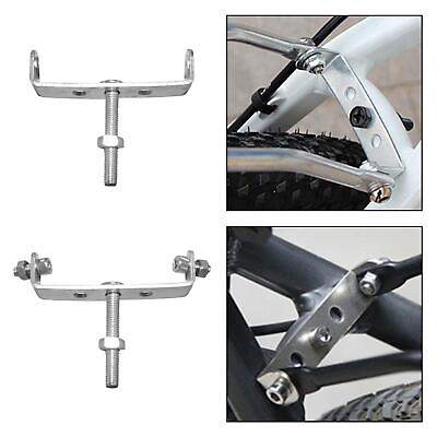 #ad Bike Rear Rack Mount Adapter Universal Frame Connecter Easy Installation $6.97