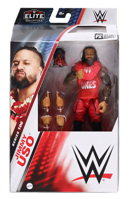 #ad Jimmy Uso Mattel Elite Series Collection #106 Action Figure $22.99