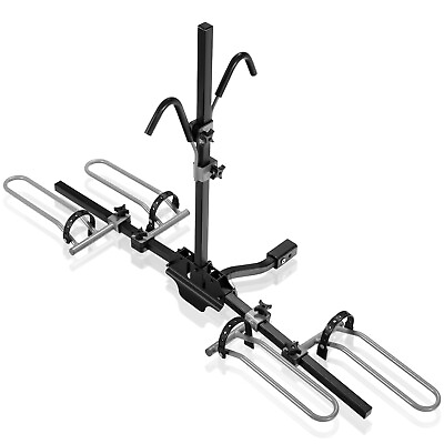 #ad 2 Bike Hitch Rack Platform Style Bicycle Carrier Rack for 1 1 4quot; or 2quot; Receiver $99.59