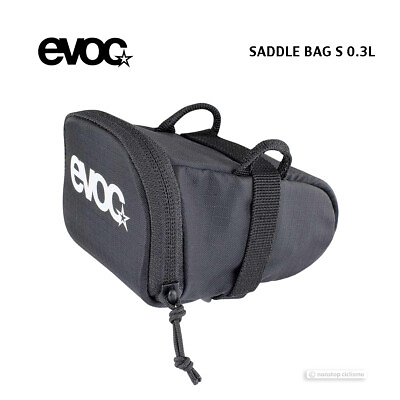 #ad NEW EVOC SADDLE BAG S Bicycle Under Seat Storage Pack 0.3L : BLACK $24.99