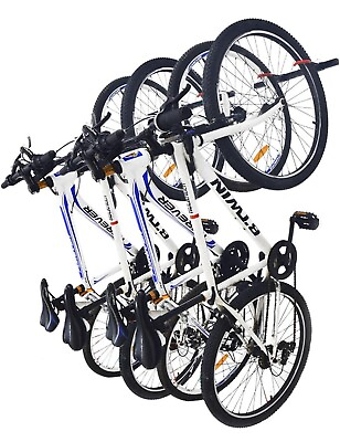 #ad Wall Mount Bicycle Rack Up To 4 Bicycles Brand New Heavy Duty **Free Shipping** $80.00