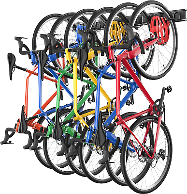 #ad #ad Bike Storage Rack Wall Bike Rack Bike Rack Garage Holds 6 Bicycles up to 500 $62.61