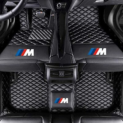 #ad Car Floor Mats Fit BMW Model Waterproof auto Custom Liner Carpets Pu Leather $79.00