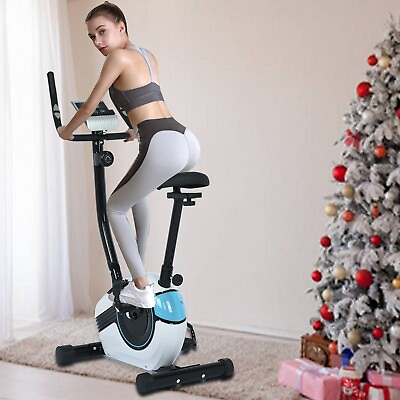 #ad Home Exercise Bike Indoor Cycling Magnetic Control Bicycle LCD Lower Limb Power $59.78
