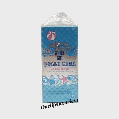 #ad #ad Anna Sui Dolly Girl On the Beach for Women 1.7oz Eau De Toilette Spray RARE NEW $184.64