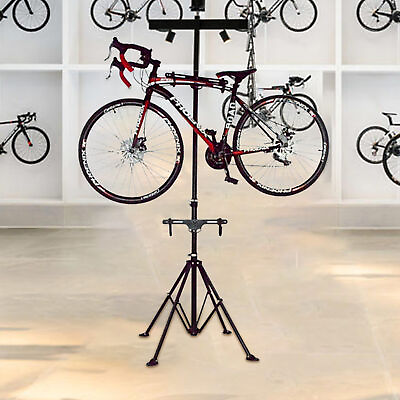 #ad Bike Repair Stand Floor with Quick Release Arm Foldable Ebike Repair Stand New $73.71