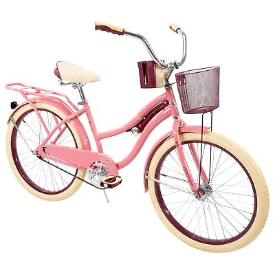 #ad Huffy 24 Nel Lusso Huffy Girls#x27; Cruiser Bike Pink Blush Fast Shipping. $269.00