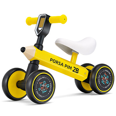 #ad Baby Balance Bike Toddler First Bike in Pencil Shape for 10 24 Months Boys Girls $42.99