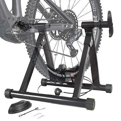 #ad Bike Trainer Exercise Magnetic Bicycle Stand for 26quot; 29quot; Mountainamp;700C Road Bike $80.04
