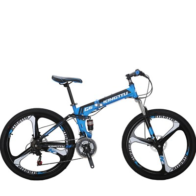 Mountain Bike 26quot; Men and Women Folding Bike 3 Spoke Wheel Dual suspension $290.46