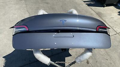 #ad 2017 2020 Tesla Model 3 Trunk Tailgate Liftgate Deck Lid Shell Panel Gray PMNG $945.00