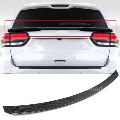 Rear Mid Wing Spoiler Trunk For Jeep Grand Cherokee SRT WK2 2013 21 Carbon Look $169.99